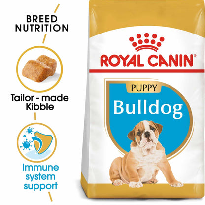 Royal Canin Breed Health Nutrition Bulldog Puppy Dry Dog Food