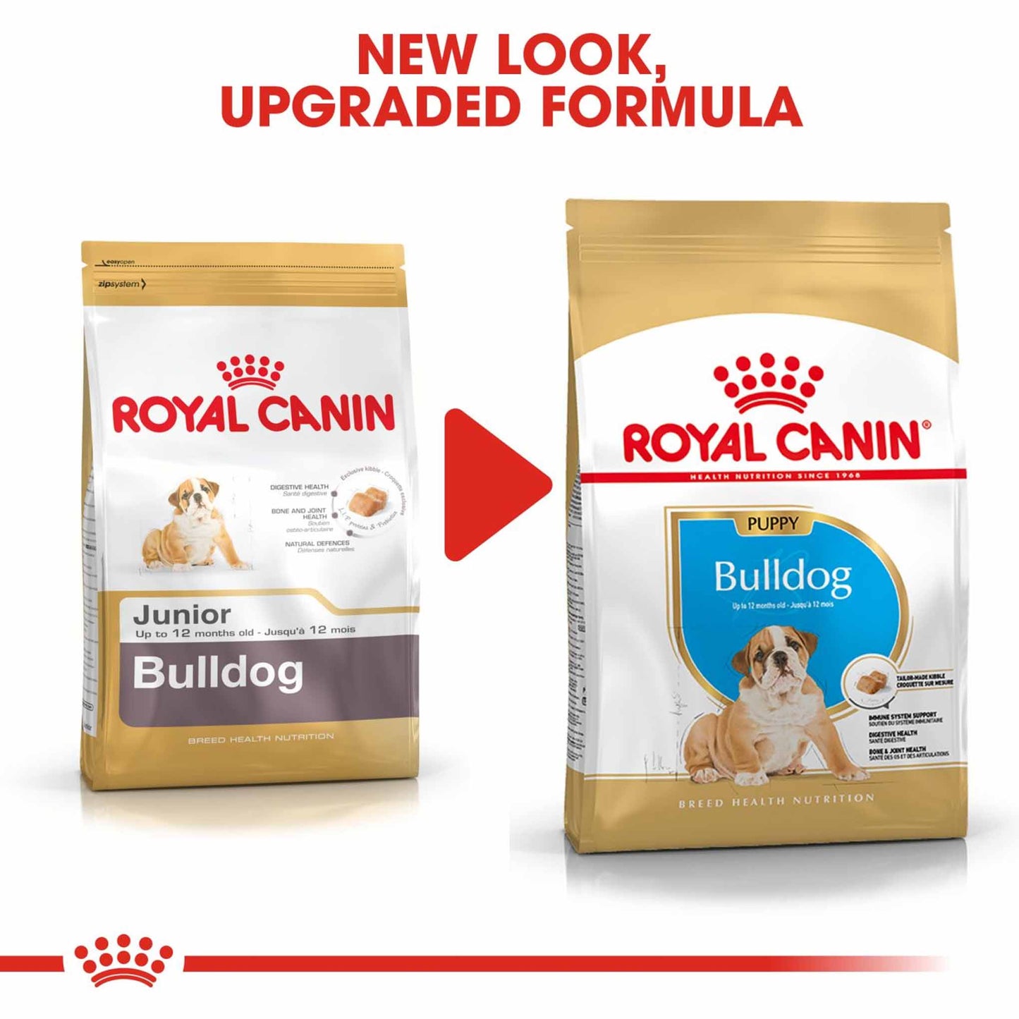 Royal Canin Breed Health Nutrition Bulldog Puppy Dry Dog Food