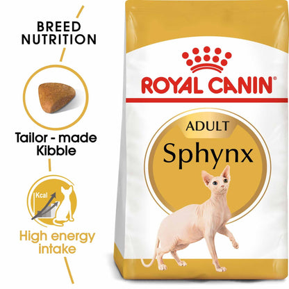 ROYAL CANIN Breed Health Nutrition Sphynx Adult Dry Cat Food
