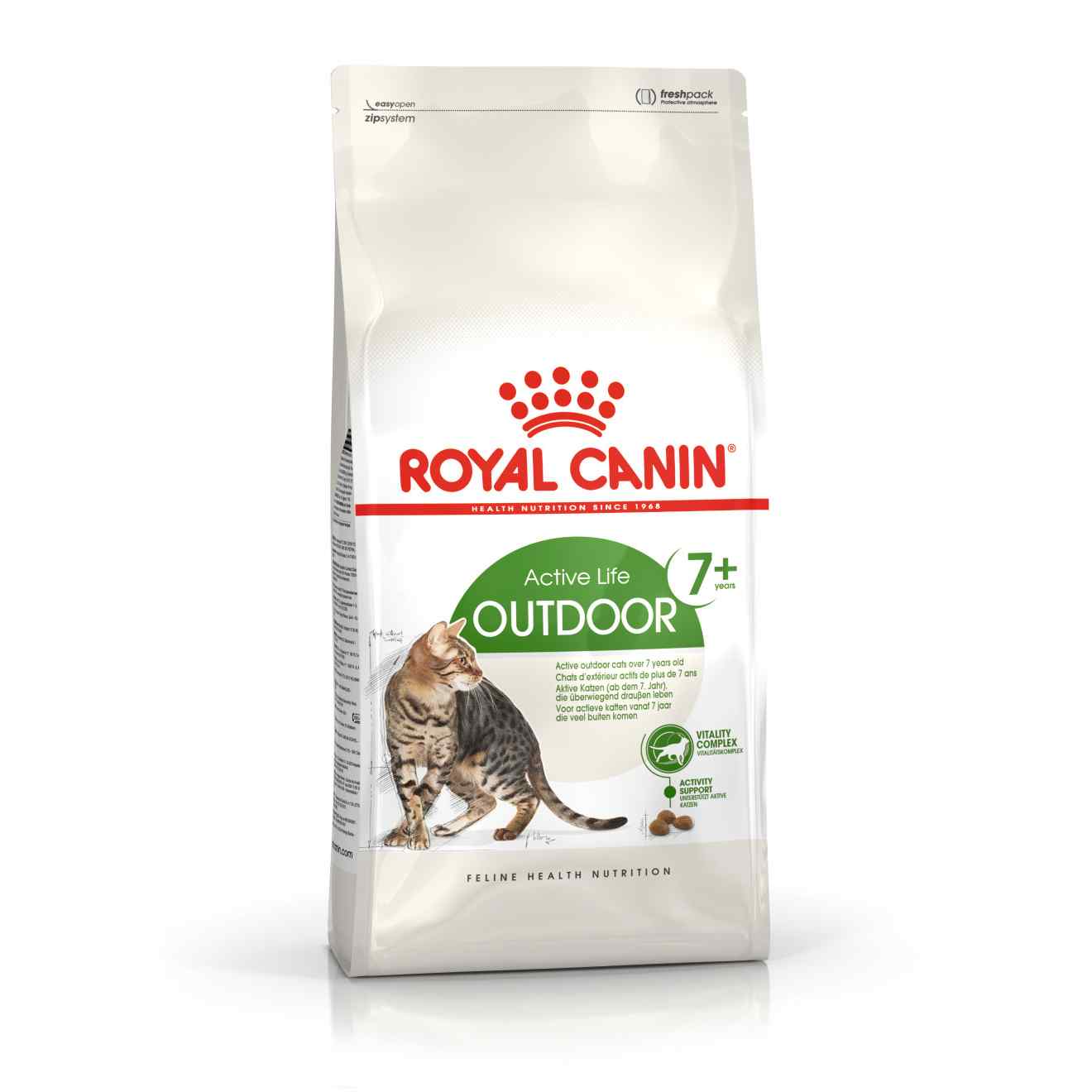 Royal Canin Royal Canin Outdoor Mature Dry Cat Food pet food packaging