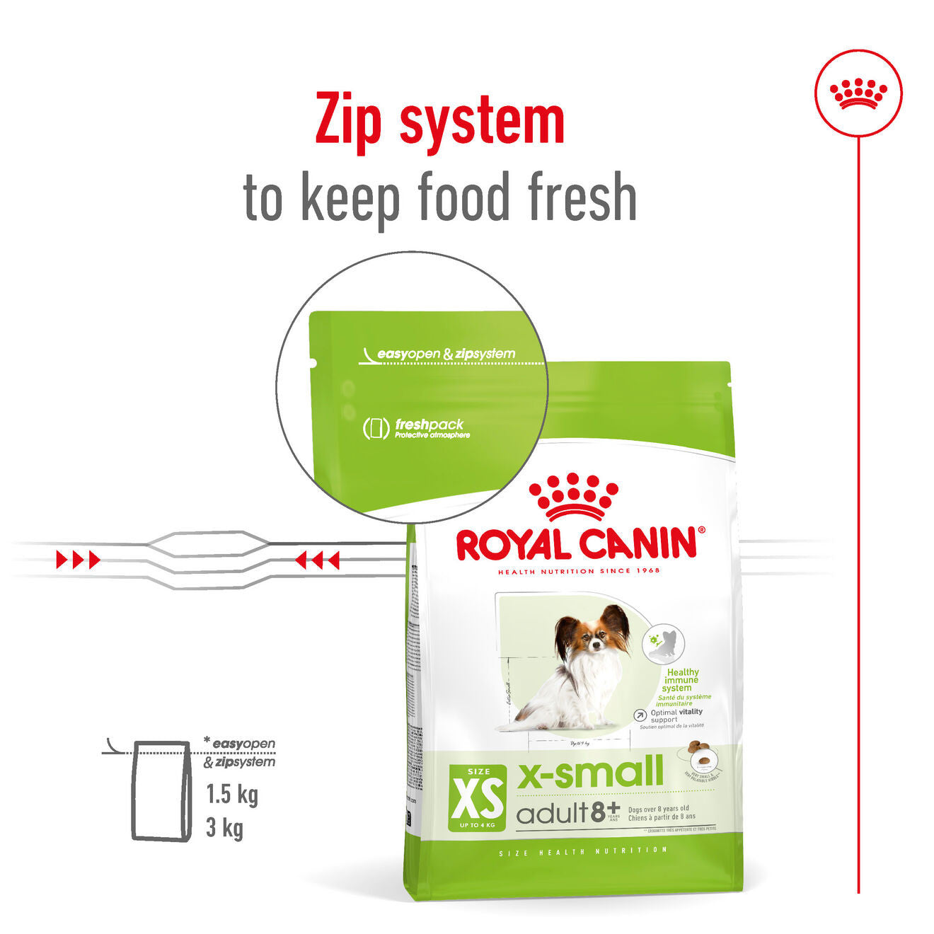 Royal Canin Size Health Nutrition X-Small Adult Dry Dog Food