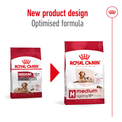 Royal Canin Size Health Nutrition Medium Ageing 10+ Mature Dry Dog Food