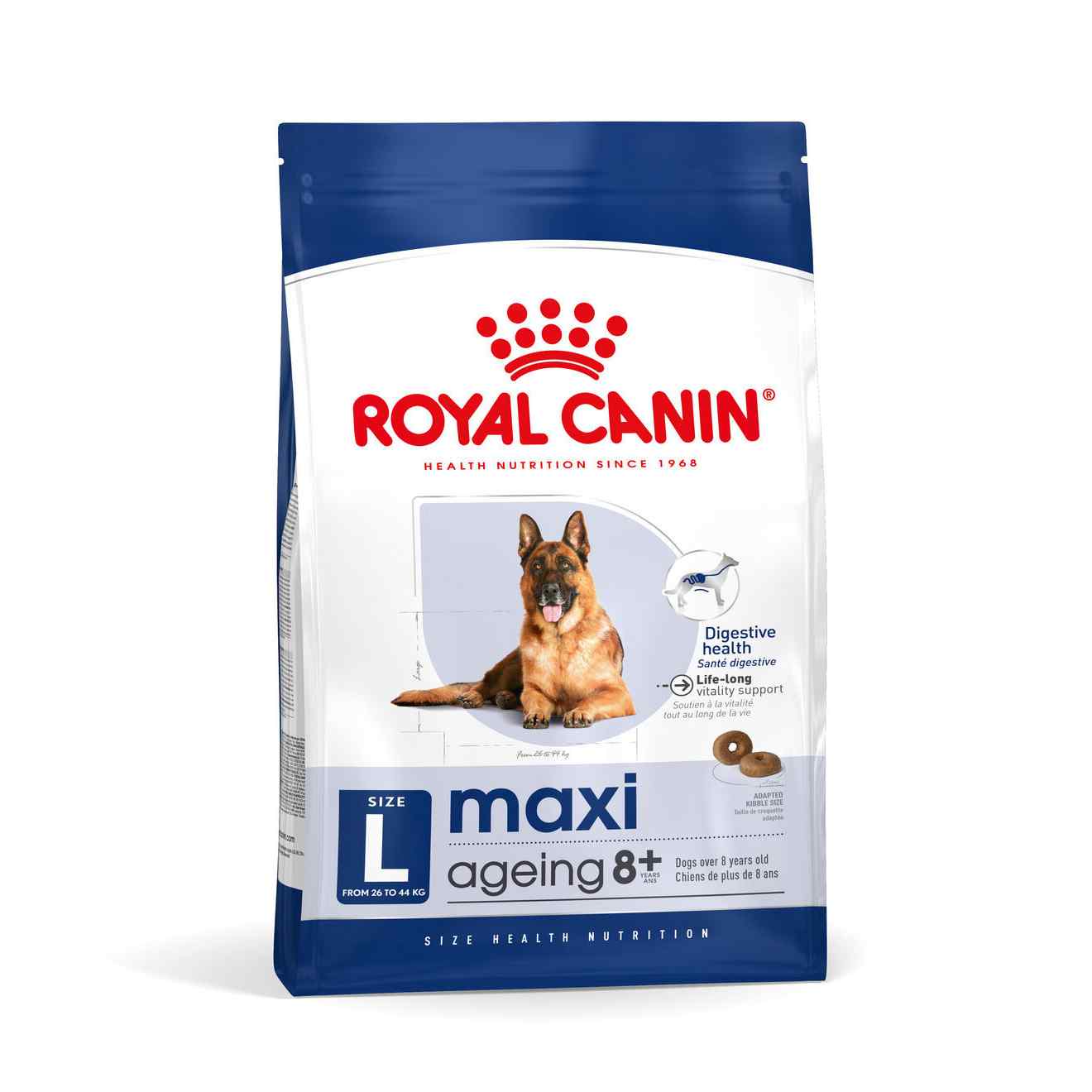 Royal Canin Royal Canin Size Health Ageing Senior Dry Dog Food pet food packaging