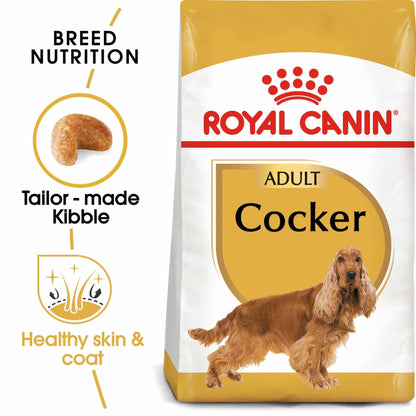 Royal Canin Breed Health Nutrition Cocker Adult Dry Dog Food