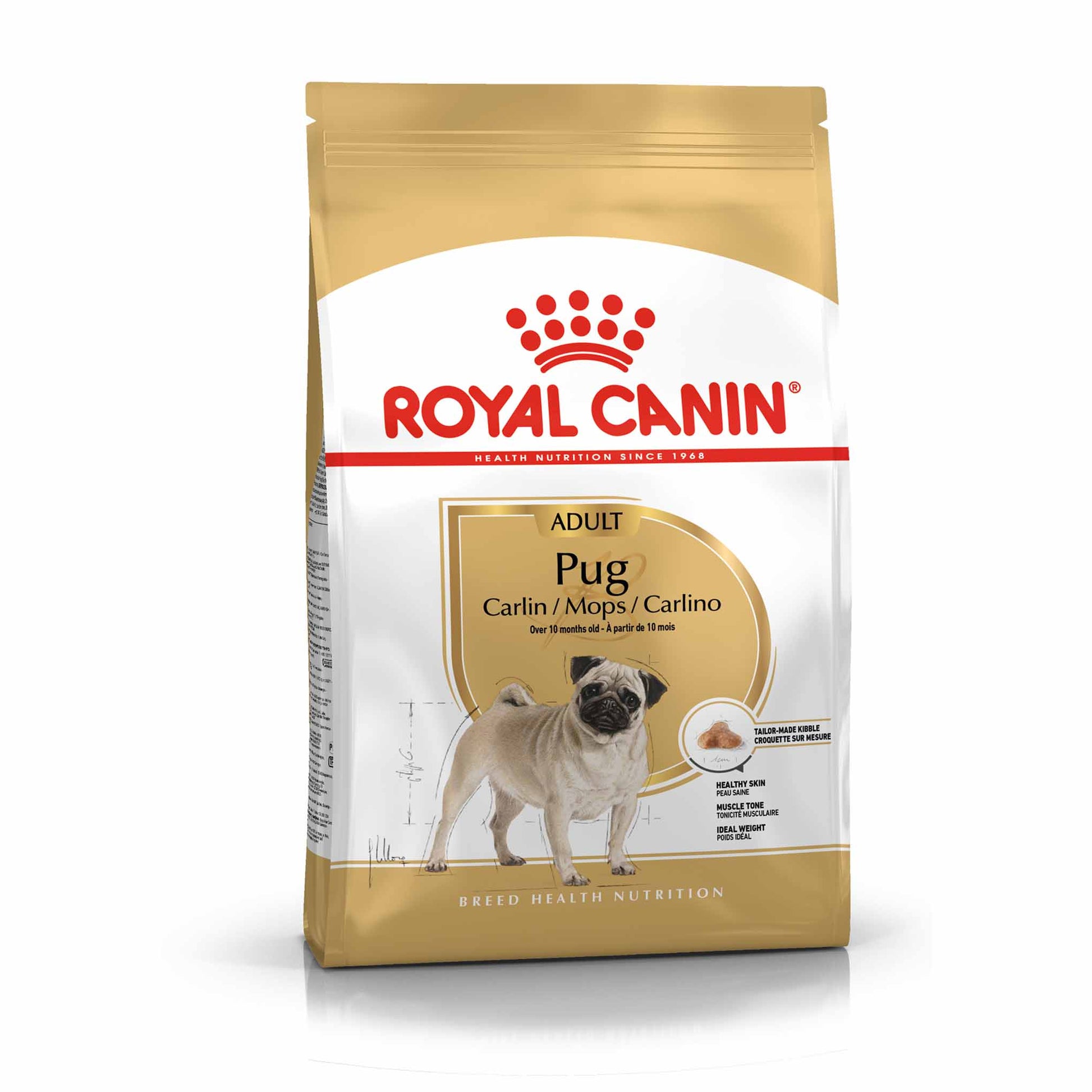 Royal Canin Royal Canin Health Pug Adult Dry Dog Food pet food packaging