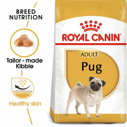 Royal Canin Breed Health Nutrition Pug Adult Dry Dog Food