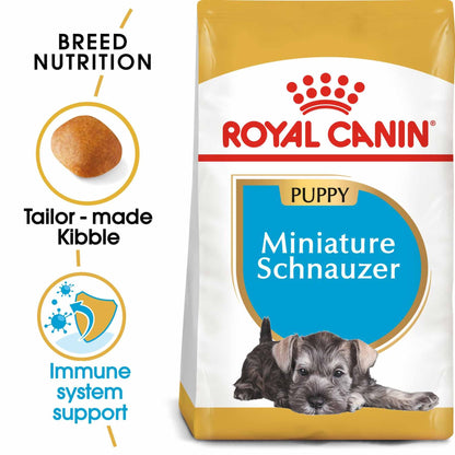 Royal Canin Breed Health Nutrition Miniature Schnauzer Puppy Dry Dog Food