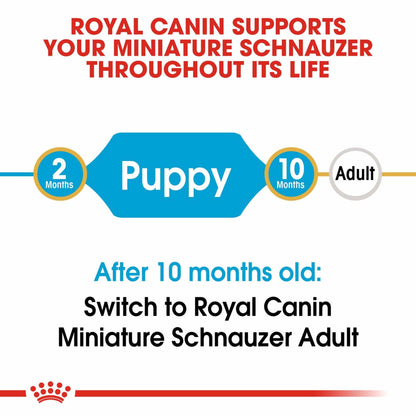 Royal Canin Breed Health Nutrition Miniature Schnauzer Puppy Dry Dog Food