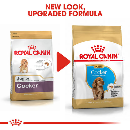Royal Canin Breed Health Nutrition Cocker Puppy Dry Dog Food