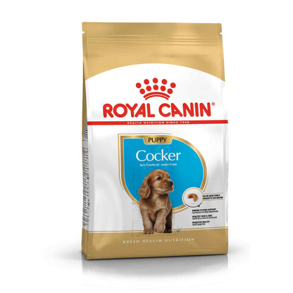 Royal Canin Breed Health Nutrition Cocker Puppy Dry Dog Food