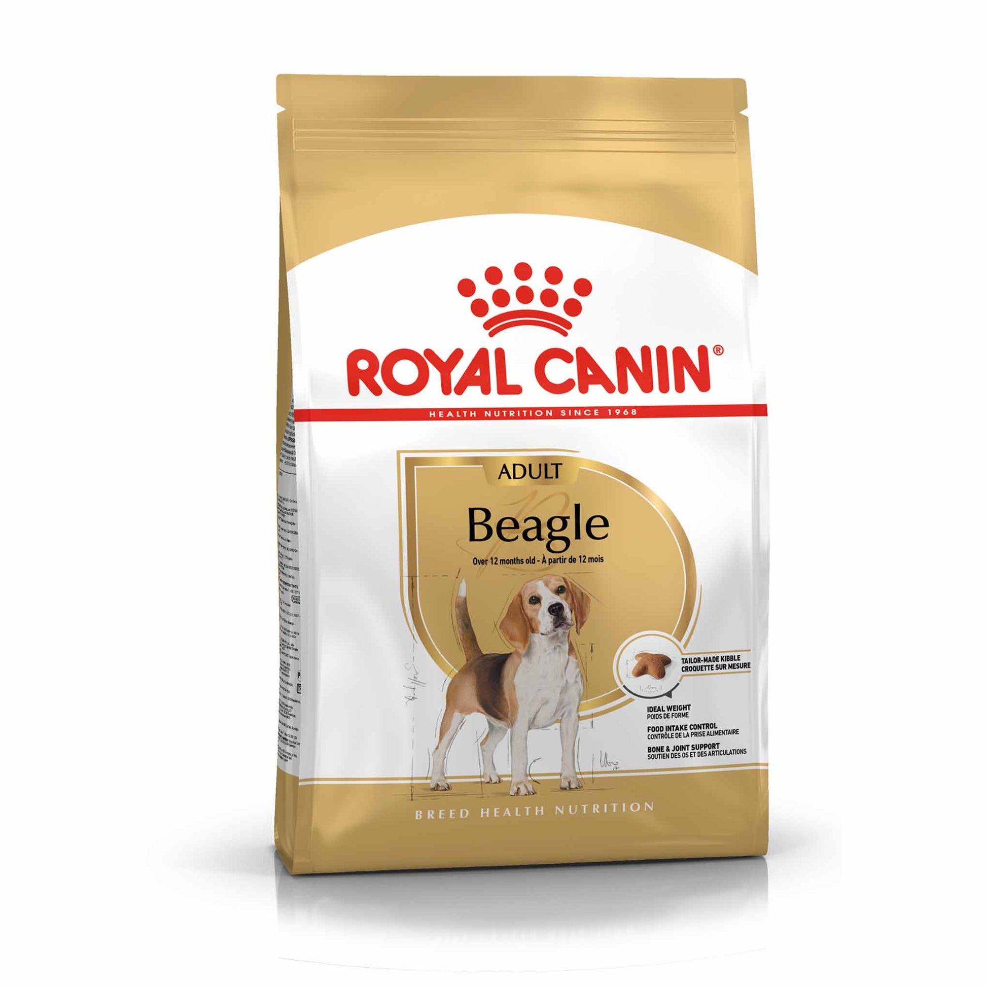 Royal Canin Royal Canin Health Beagle Adult Dry Dog Food pet food packaging