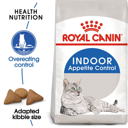 ROYAL CANIN Feline Health Nutrition Indoor Appetite Control Adult Dry Cat Food