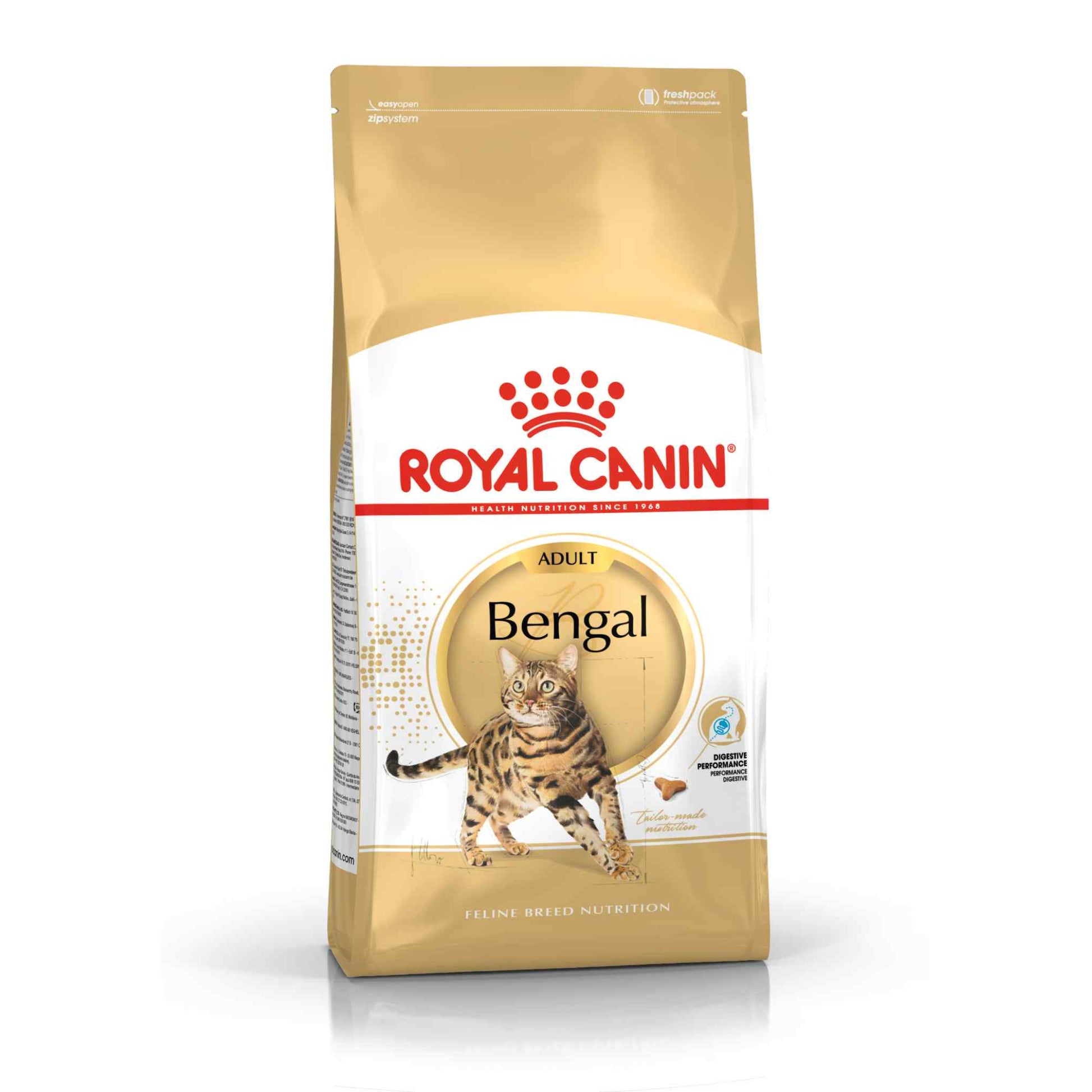 Royal Canin Royal Canin Health Bengal Adult Dry Cat Food pet food packaging