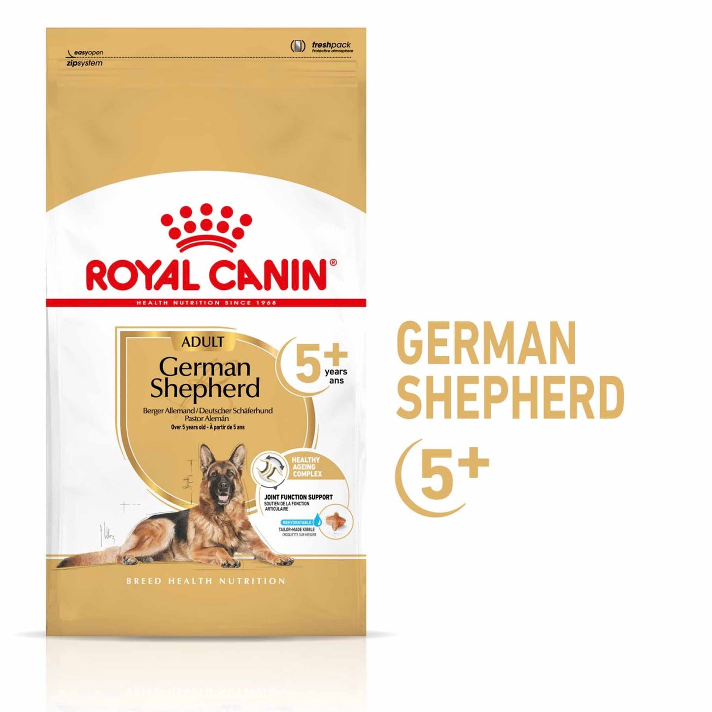 Royal Canin Breed Health Nutrition German Shepherd Adult 5+ Adult Dry Dog Food