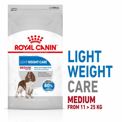 Royal Canin Size Health Nutrition Medium Light Weight Care Adult Dry Dog Food