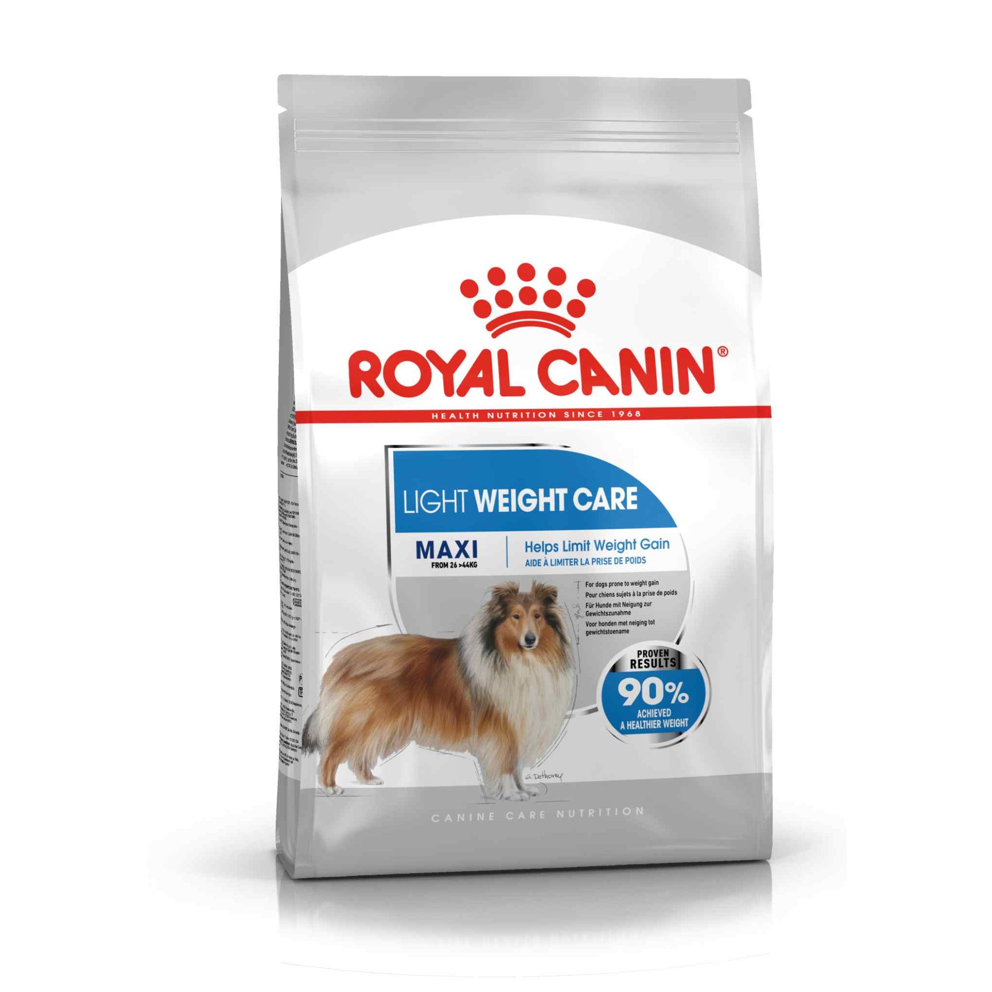 Royal Canin Royal Canin Canine Care Light Weight Adult Dry Dog Food pet food packaging