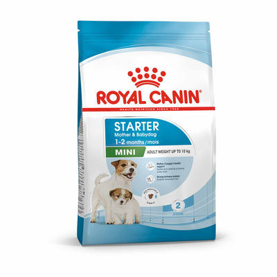 Royal Canin Royal Canin Mini Starter Mother Baby Puppy pet food packaging