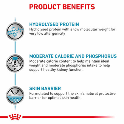 ROYAL CANIN Veterinary Hypoallergenic Moderate Calorie Adult Dry Dog Food
