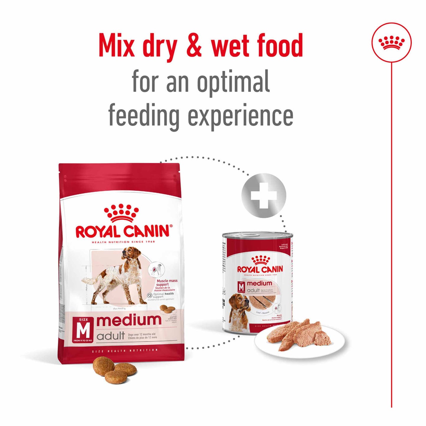 Royal Canin Size Health Nutrition Medium Adult Dry Dog Food