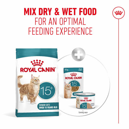 Royal Canin Ageing 15+ Senior Dry Cat Food