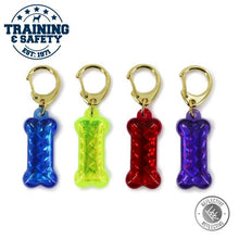 Reflective Bone Shaped ID Dog Tag