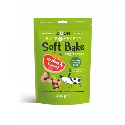 Zoon Soft Bake Dog Treats - Beef & Carrot