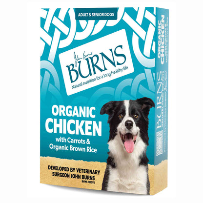 Burns Adult/Senior Wet Dog Food - Chicken & Rice - 6x395g Trays