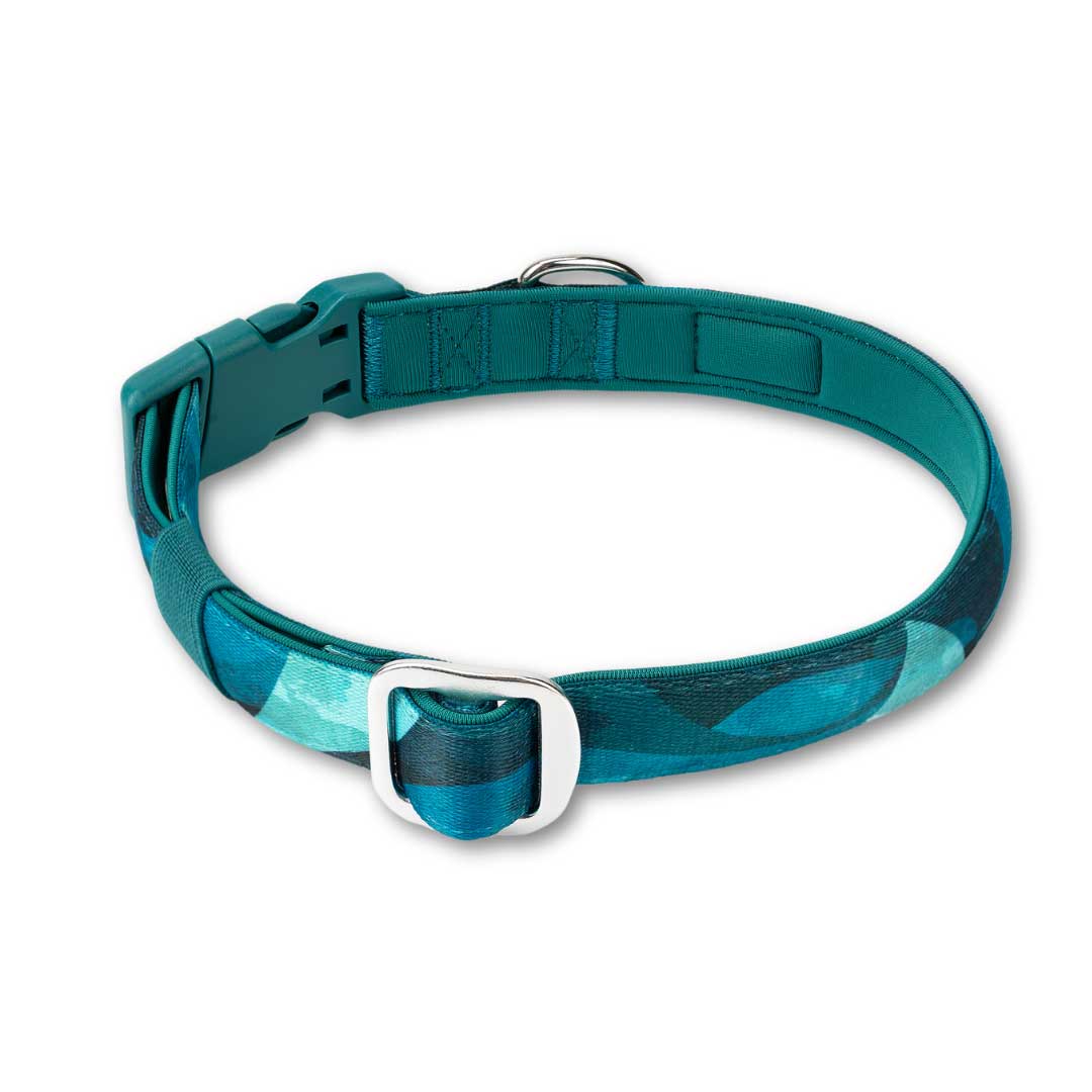 Twiggy Tags Lagoon Adventure 2.0 Dog Collar