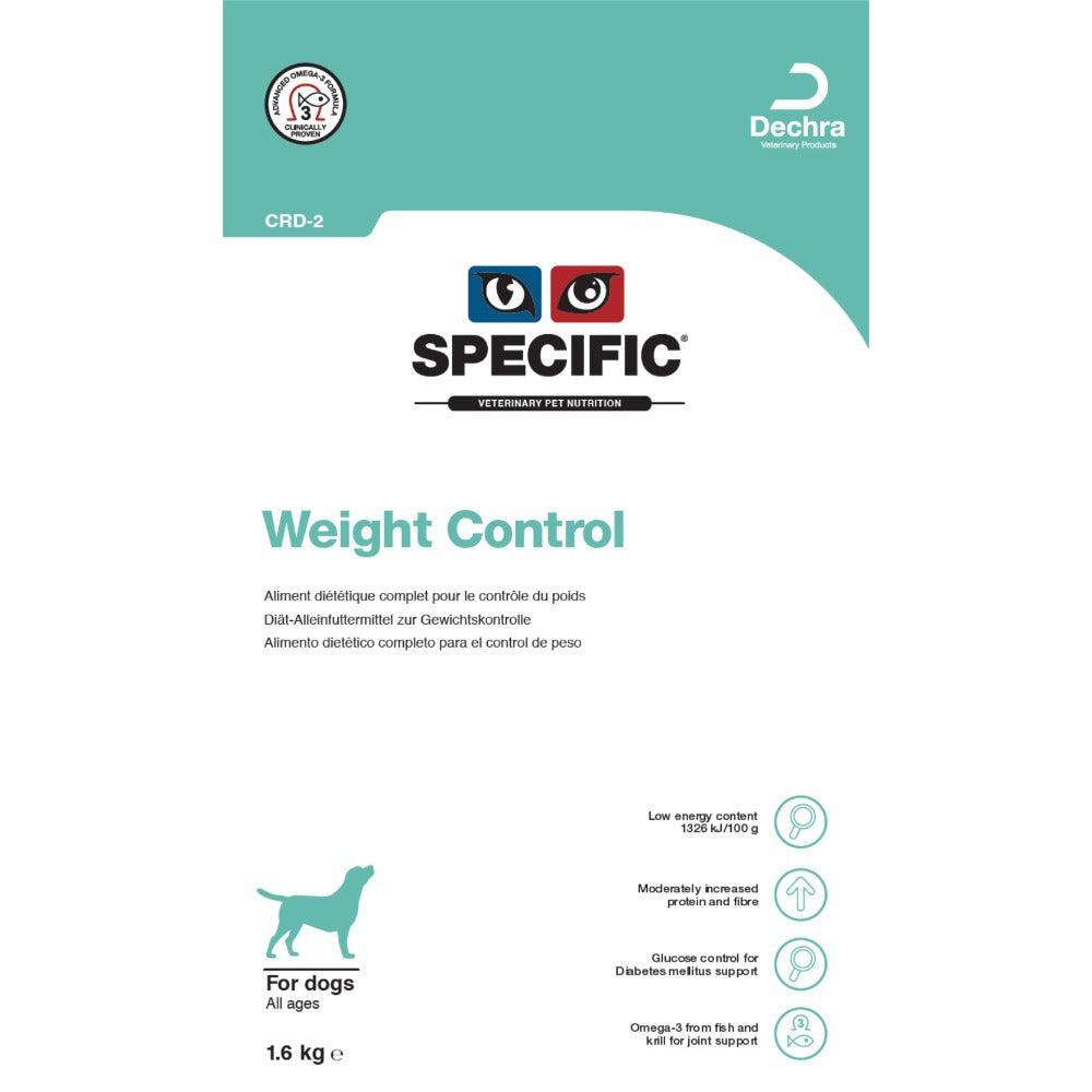 Dechra Specific CRD-2 Weight Control Dry Dog Food