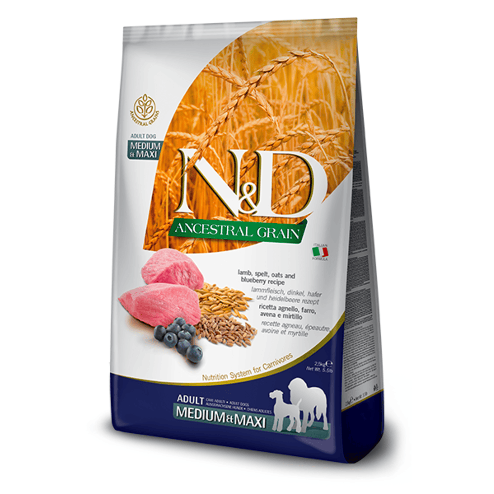 Farmina N&D Ancestral Grain Adult Medium/Maxi Dry Dog Food