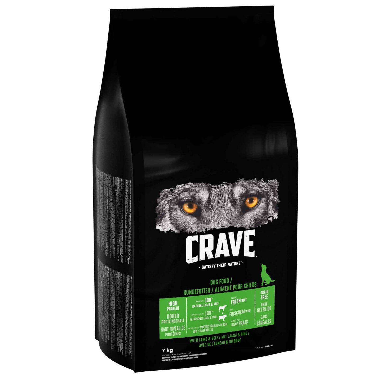 CRAVE Adult Dry Dog Food - Lamb & Beef