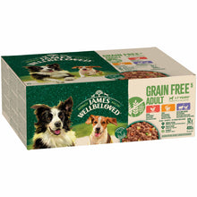 James Wellbeloved Grain Free Adult Wet Dog Food - Turkey, Lamb and Chicken in Loaf - 12x400g cans