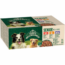 James Wellbeloved Senior Wet Dog Food - Turkey, Lamb & Chicken in Loaf - 12x400g cans