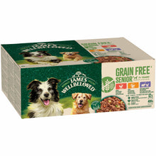 James Wellbeloved Grain Free Senior Wet Dog Food in Loaf - Turkey, Lamb and Chicken -12x400g cans