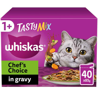 Whiskas Whiskas Gravy Adult Wet Cat Food pet food packaging