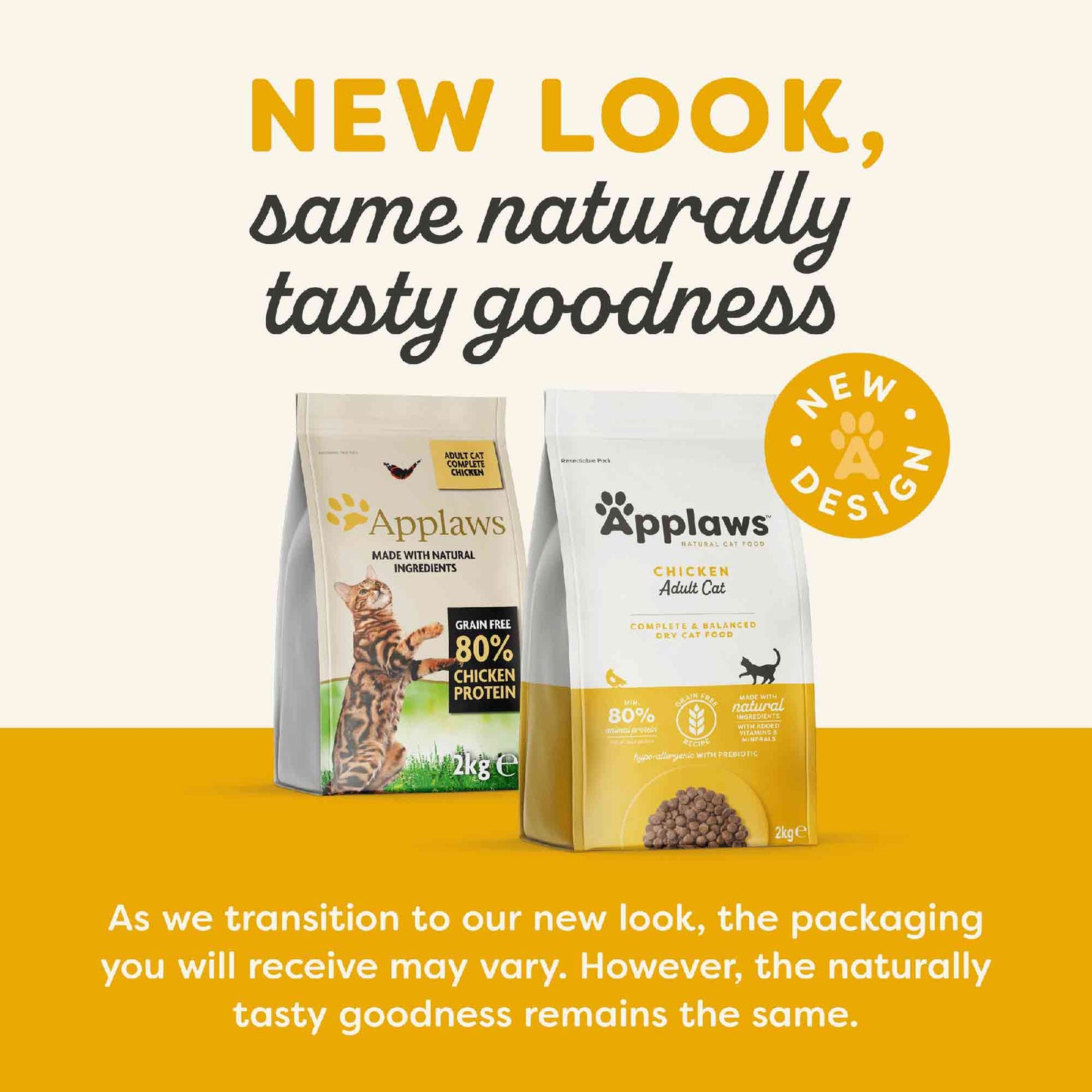 Applaws Complete Grain Free Adult Dry Cat Food - Chicken