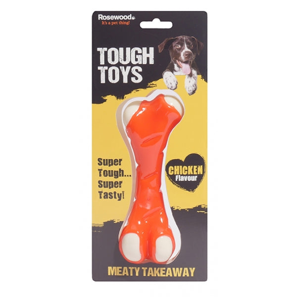 Meaty Chicken Takeaway Bone Dog Toy
