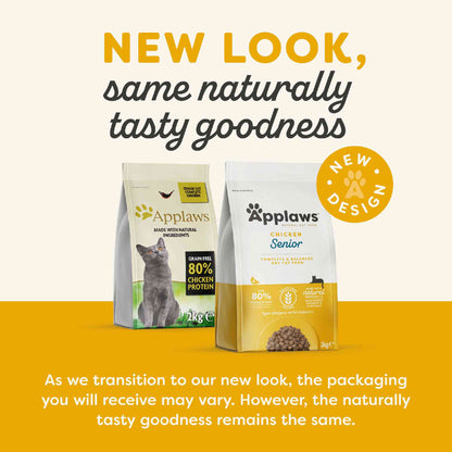 Applaws Complete Grain Free Senior Dry Cat Food - Chicken