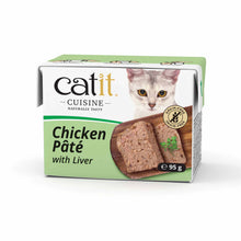 Catit Cuisine Wet Cat Food - Chicken Pâté with Liver - 12x95g