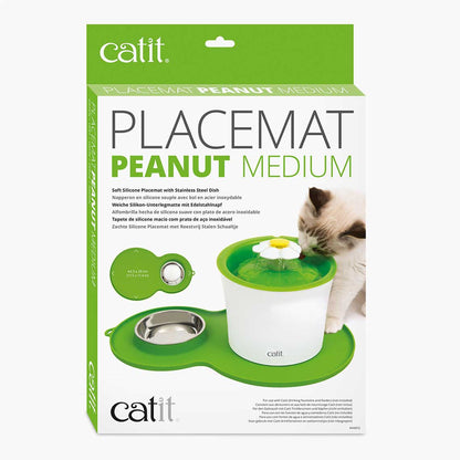 Catit Peanut Cat Placemat - Green