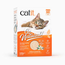 Catit Go Natural! Pea Husk Vanilla Clumping Cat Litter - 5.6kg
