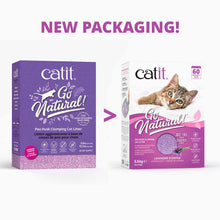 Catit Go Natural! Pea Husk Lavender Clumping Cat Litter - 5.6kg