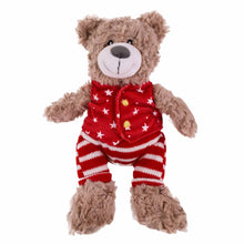 Rosewood Cupid & Comet Buddy Bear Christmas Plush Dog Toy