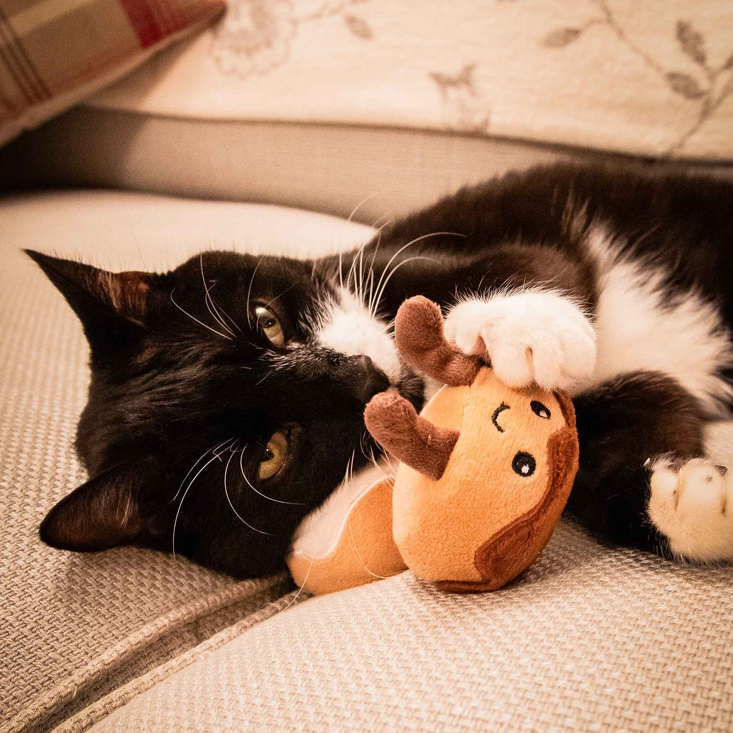 Rosewood Cupid & Comet Rudy & Clarice Cinnamon Bun Duo Cat Toys