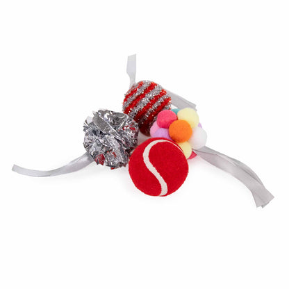 Rosewood Cupid & Comet Festive Ball Gift Box for Cats