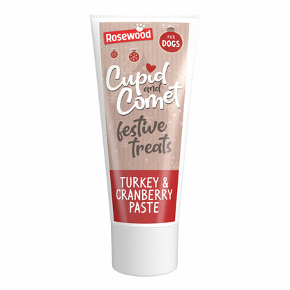 Rosewood Christmas Tree Lickmat with Turkey & Cranberry Paste - 75g