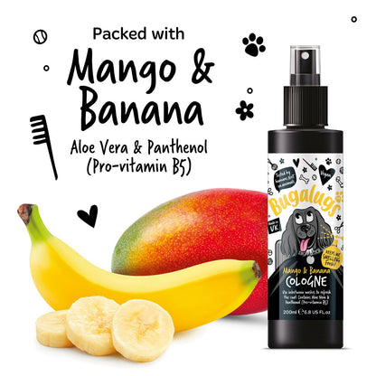 Bugalugs Mango & Banana Dog Cologne - 200ml