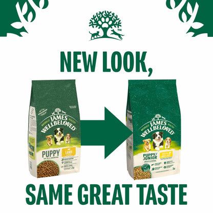 James Wellbeloved Puppy Dry Dog Food - Lamb & Rice
