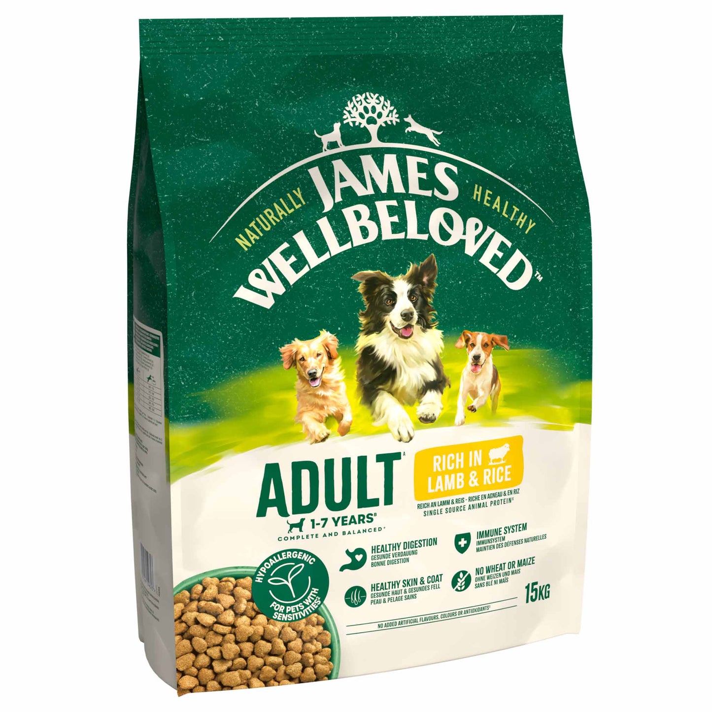 James Wellbeloved Adult Dry Dog Food - Lamb & Rice