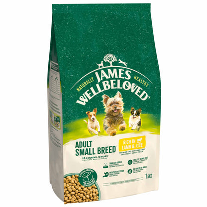 James Wellbeloved Small Breed Adult Dry Dog Food - Lamb & Rice